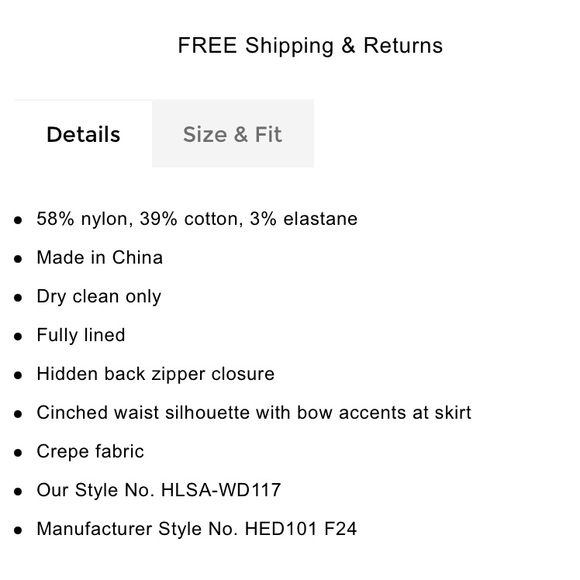 NWT Helsa Parasol Ribbon Bow Long Sleeve Mini Dress Lipstick Red - Picture 14 of 14